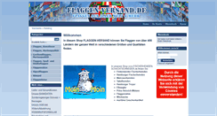 Desktop Screenshot of flaggen-versand.de